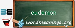 WordMeaning blackboard for eudemon